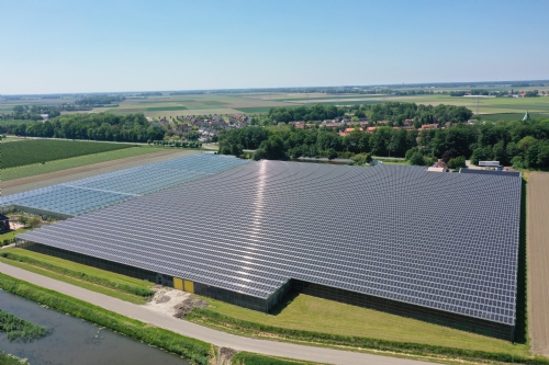 PV op kas door eigen innovatief ontwerp montagesysteem