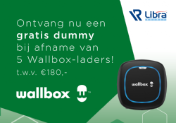 Gratis dummy bij 5 Wallbox laders!