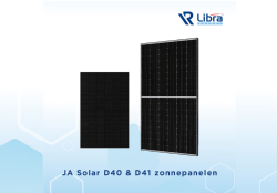 Binnekort verkrijgbaar bij Libra Energy: de JA Solar D40 & D41 zonnepanelen